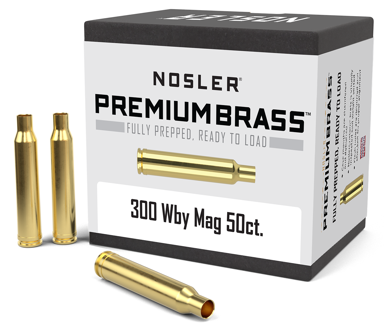 Nosler 300 Wby Mag Premium Brass (50ct) product image