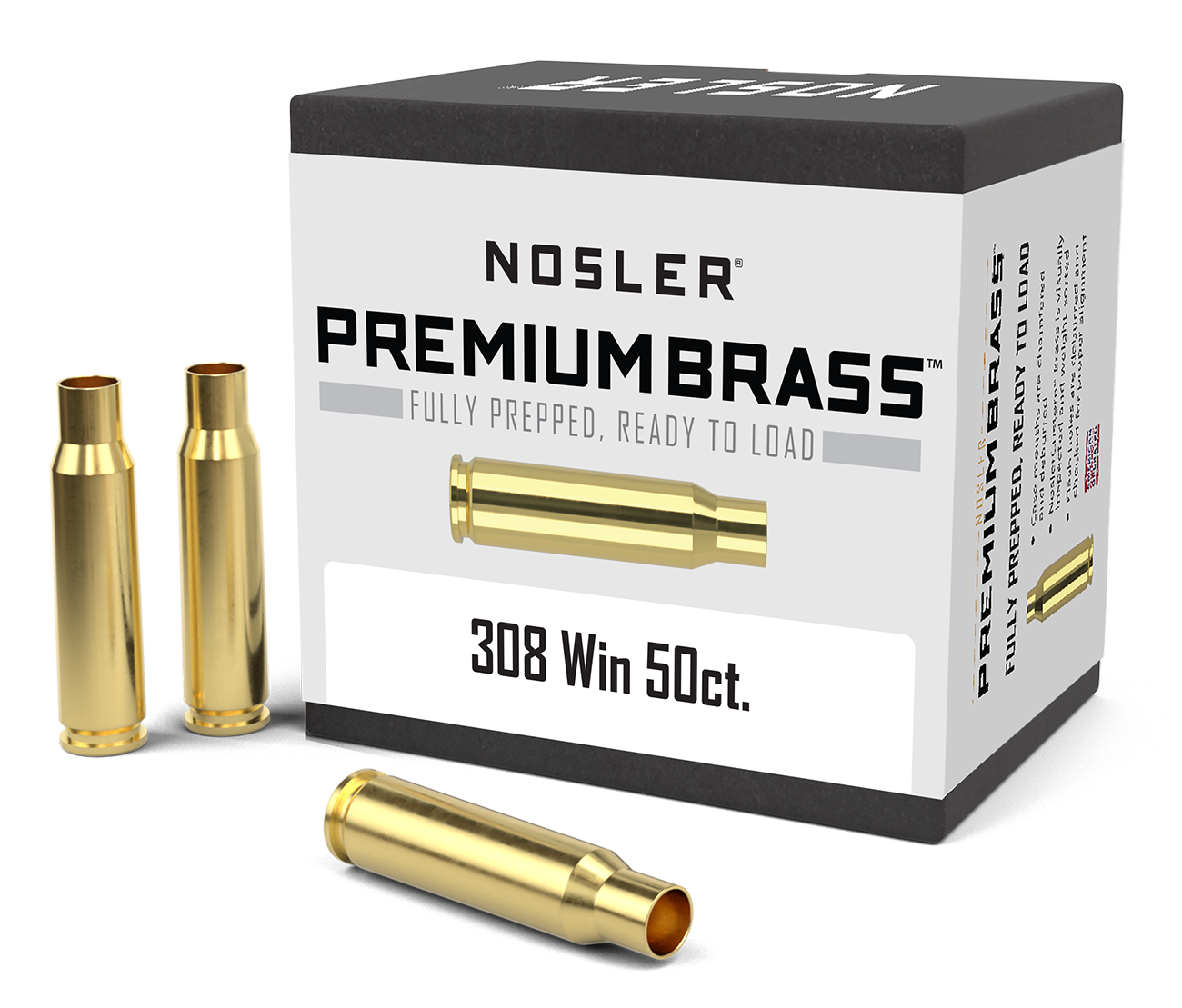 Nosler 308 Win Premium Brass (50ct) product image