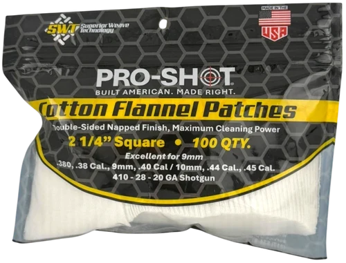 Pro-Shot .38-.45 Cal./20-410 GA 100 Count Shopline Patches