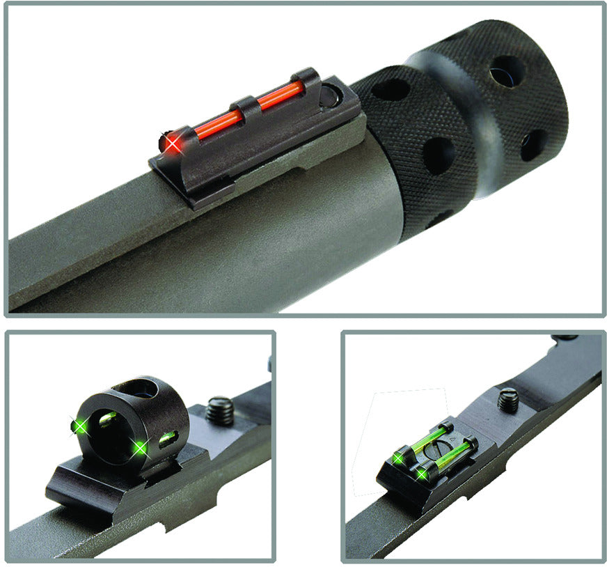 TruGlo Tru Bead Turkey Xtreme Fiber OPtic Shotgun Sight with Ghost Ring