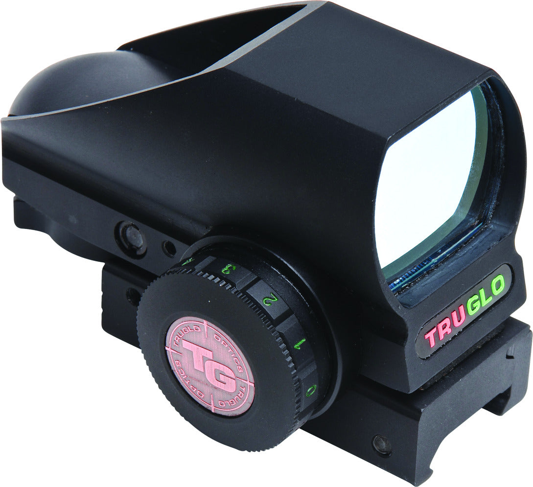 TRUGLO Tru-Brite 34mm x 24mm Hunting Shooting Durable Lightweight Compact Parallax Free Waterproof Shock Resistant Adjustable Red/Green Dual-Color Dot Sight