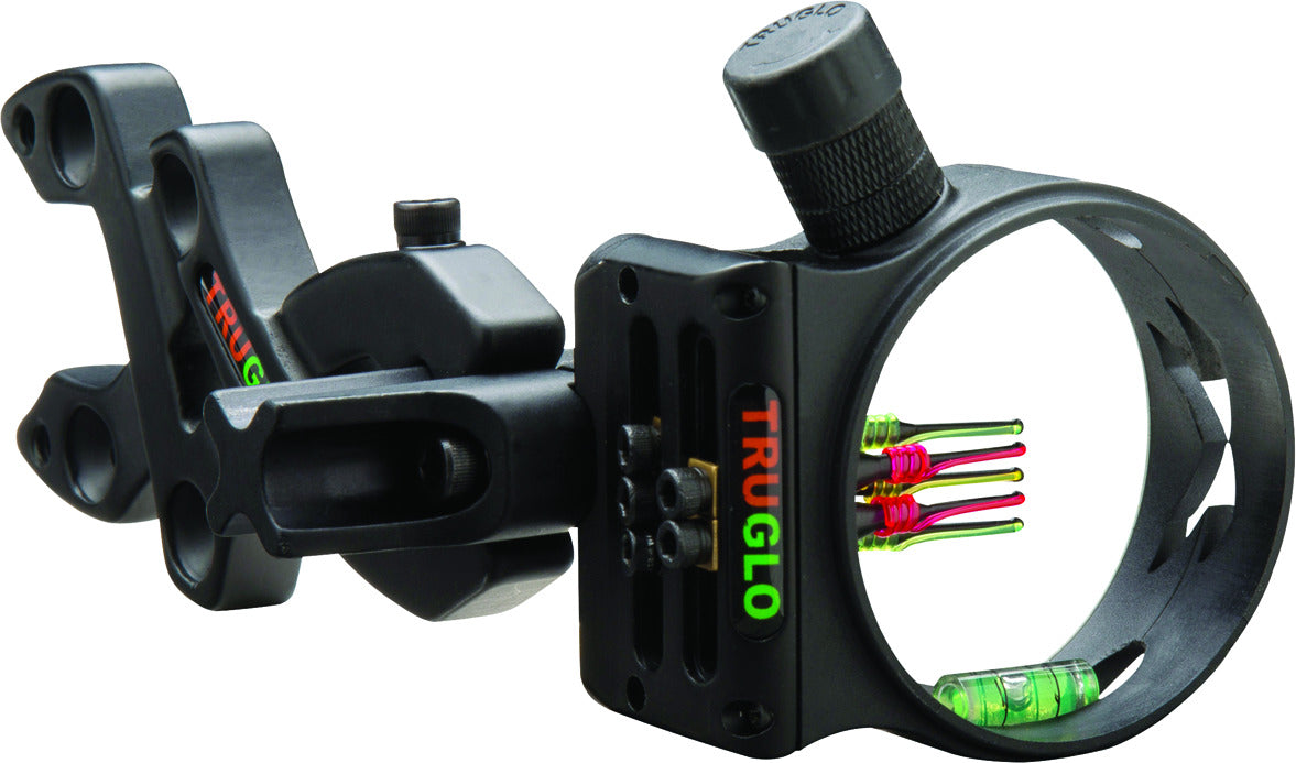 TRUGLO Storm G2 Lightweight Compact Left-Hand Convertible Black Bow Sight