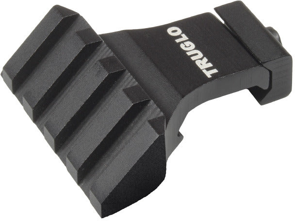 TruGlo 45 Degree Off-Set Riser Mount Picatinny Compatible Aluminum Matte Black