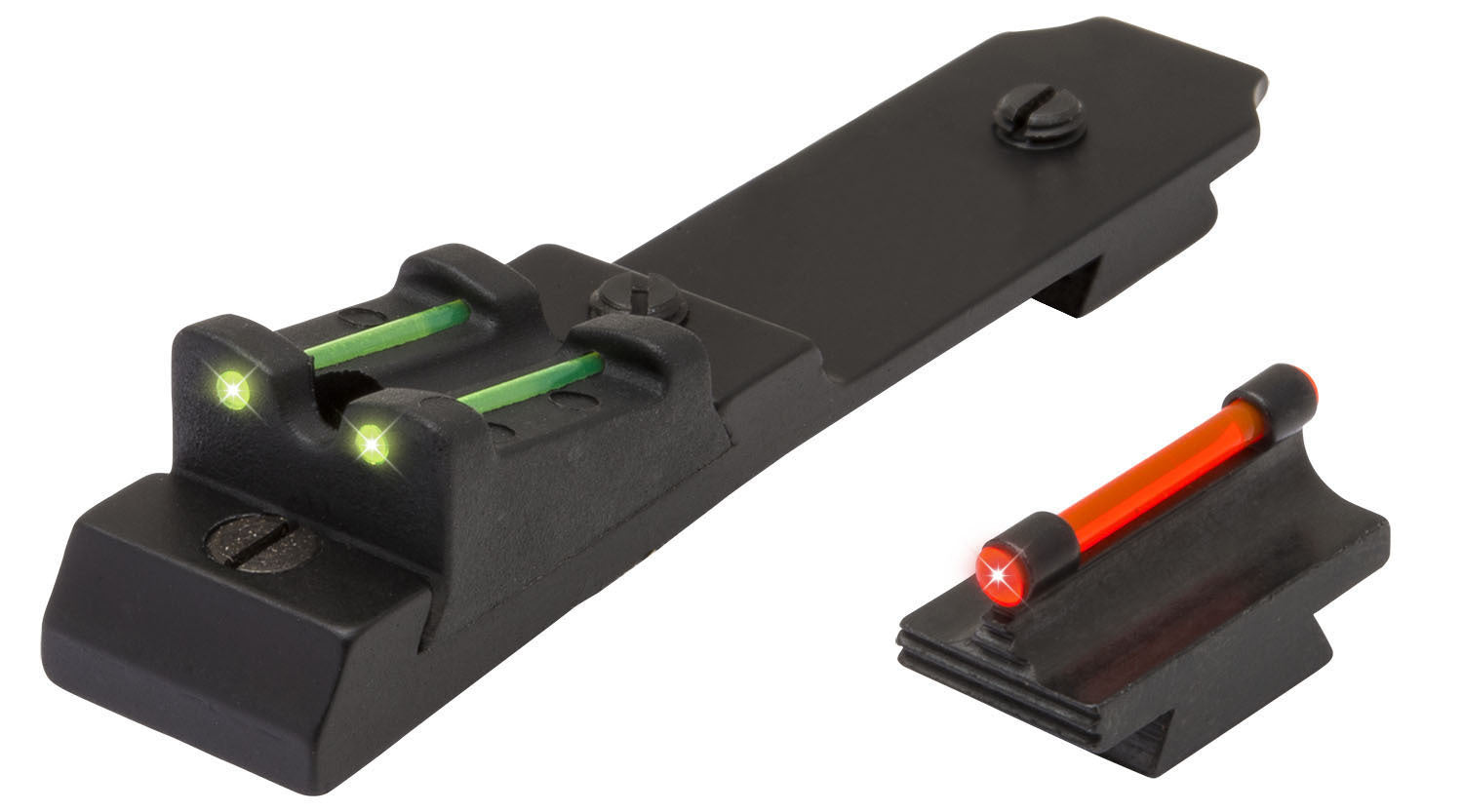 Truglo Marlin Lever Action Rifle Sight Set Green Rear and Red Front