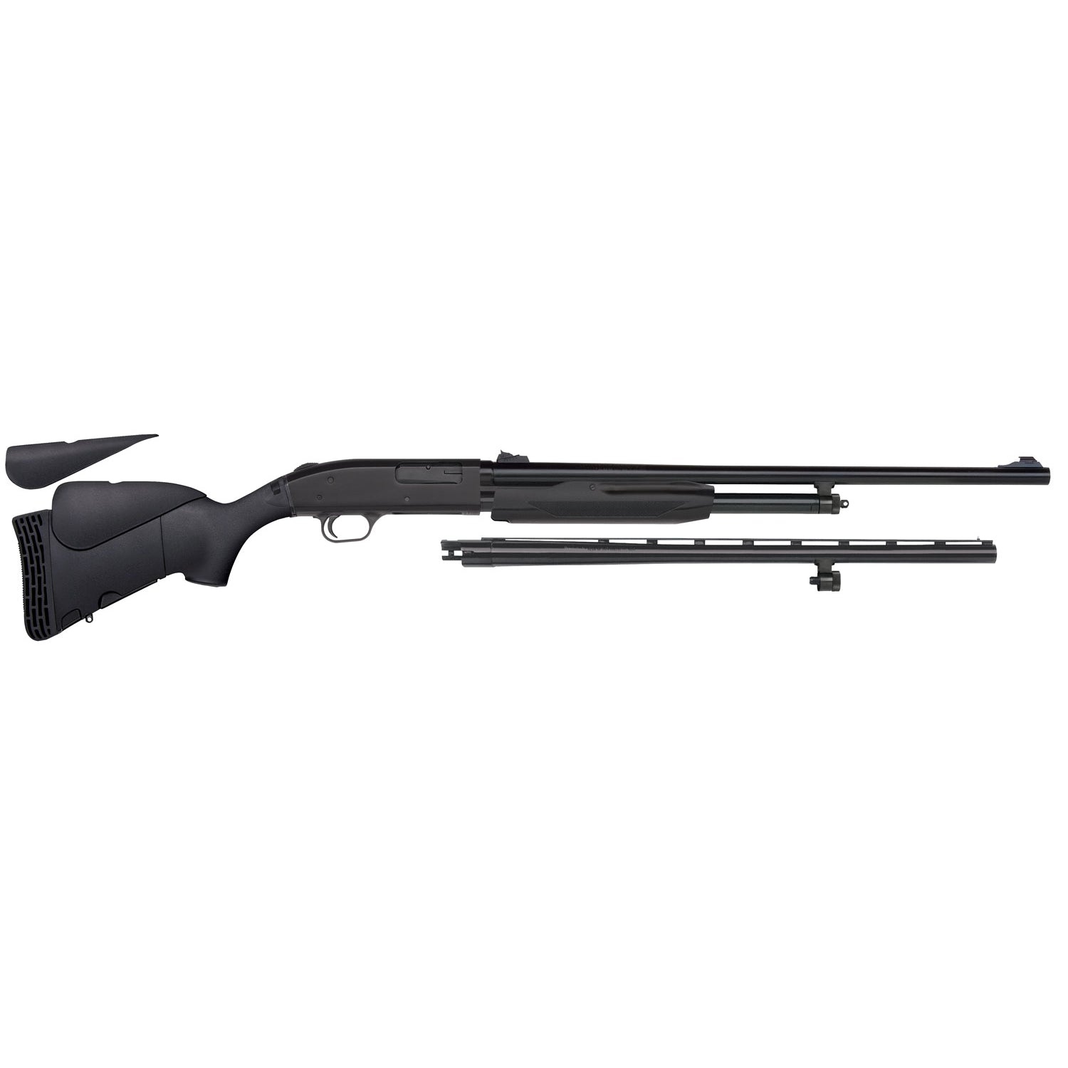 Mossberg 500 Flex Youth Combo 20 Gauge Synthetic 4 Position Adjustable Stock / Blued 22" product image