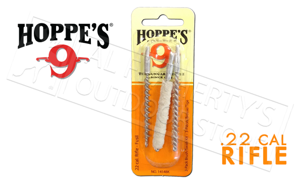 Hoppe's 3-Pack Brush & Swab Kit – Rifle