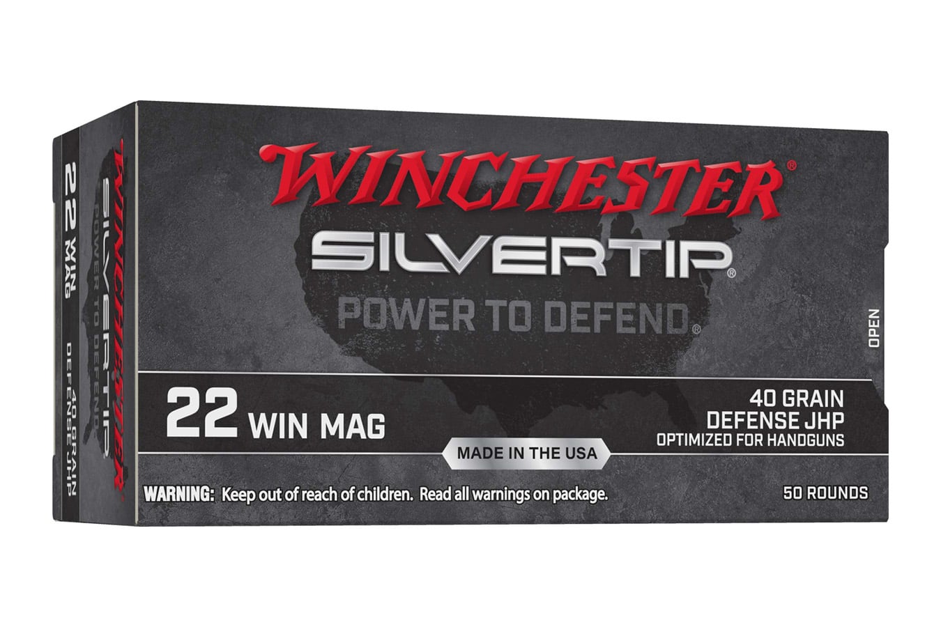Winchester Silvertip 22 WMR 40gr JHP - 50 Rounds
