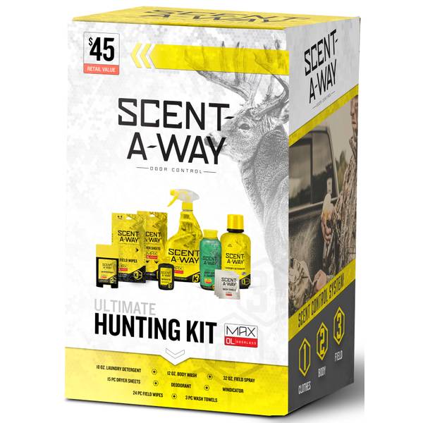 Hunters Specialties Scent-A-Way Ultimate Hunting Kit – Odorless