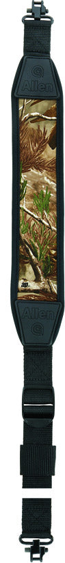 Allen Cascade Neoprene Gun Sling W/ Molded Ends & Swivel, Realtree Edge