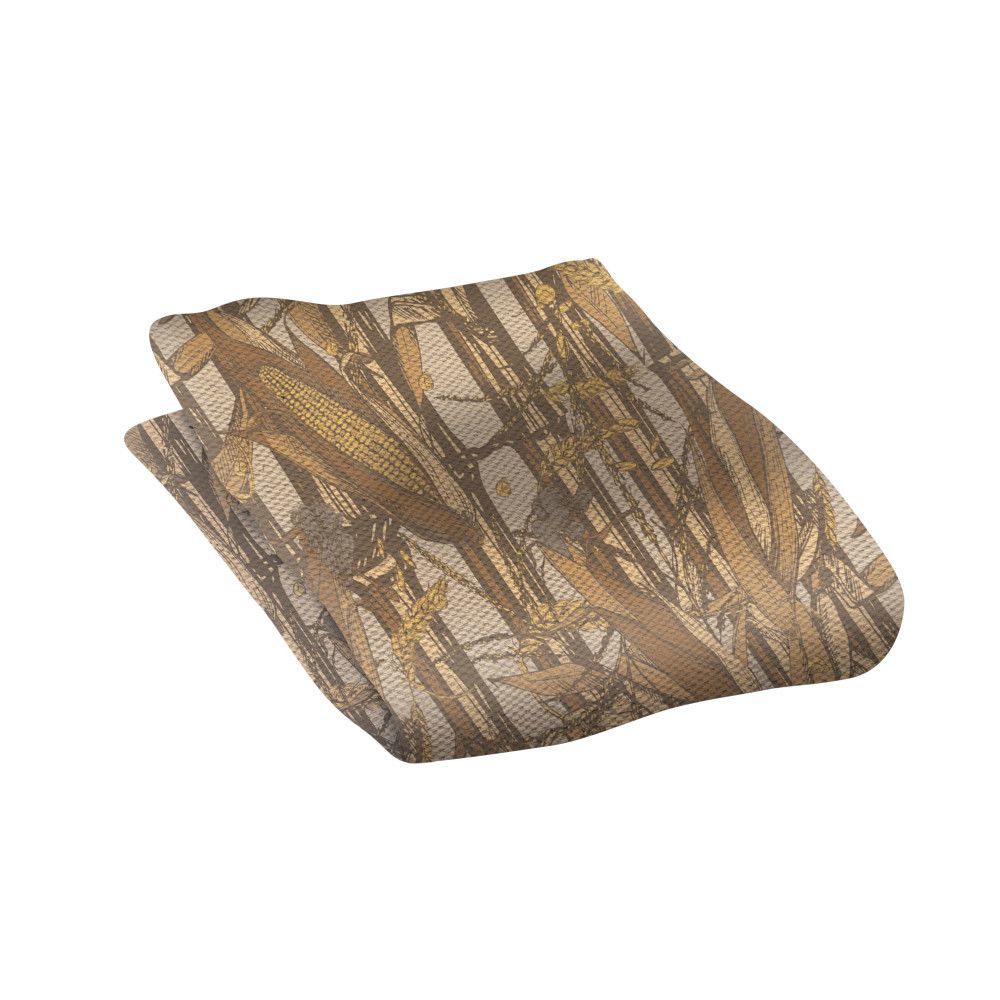Allen Vanish Camo Burlap, Glare-Free Hunting Blind Material, 12' L x 54"W, Natural & Grain Belt
