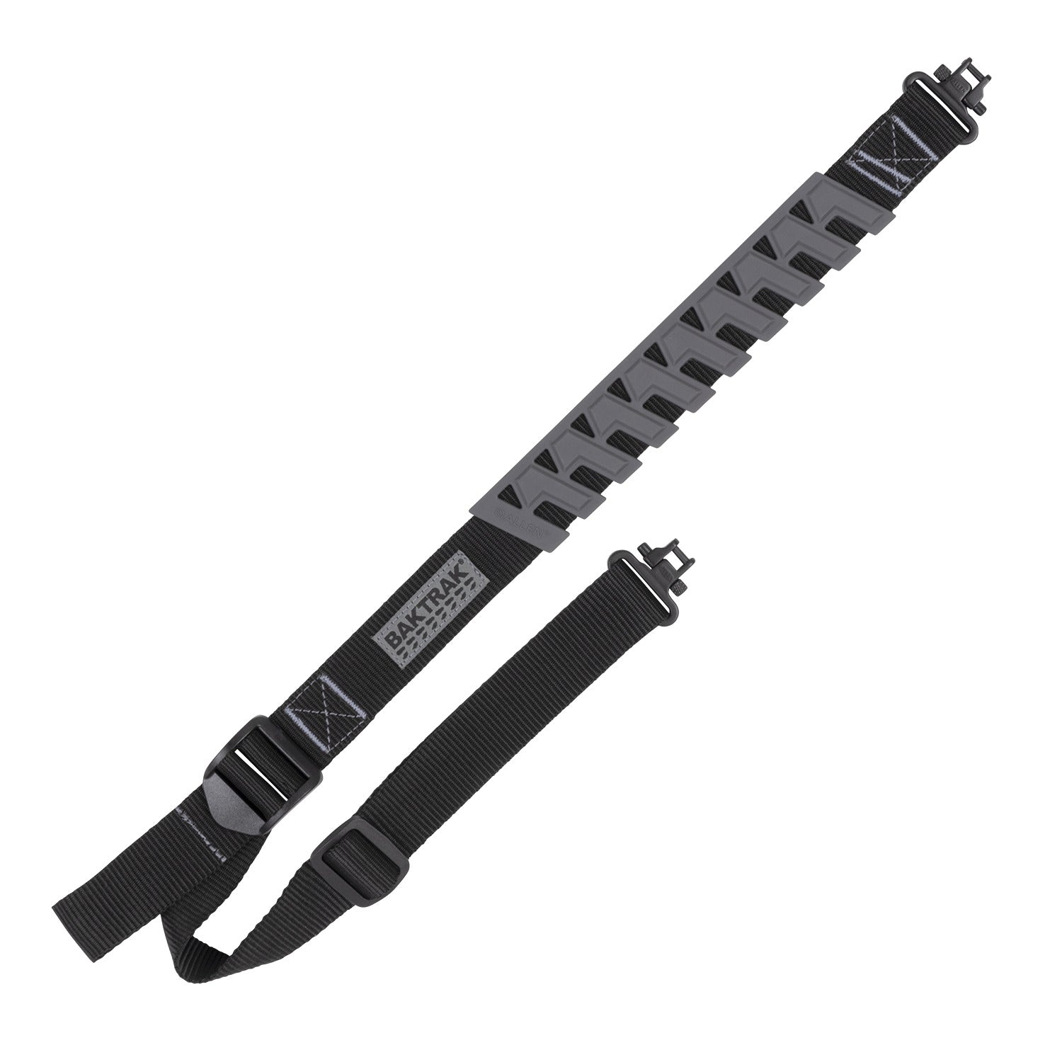 Allen Company Trak Traction Web 36" Rifle Sling w/ Swivels, Holds 500 lbs., Black/Gray