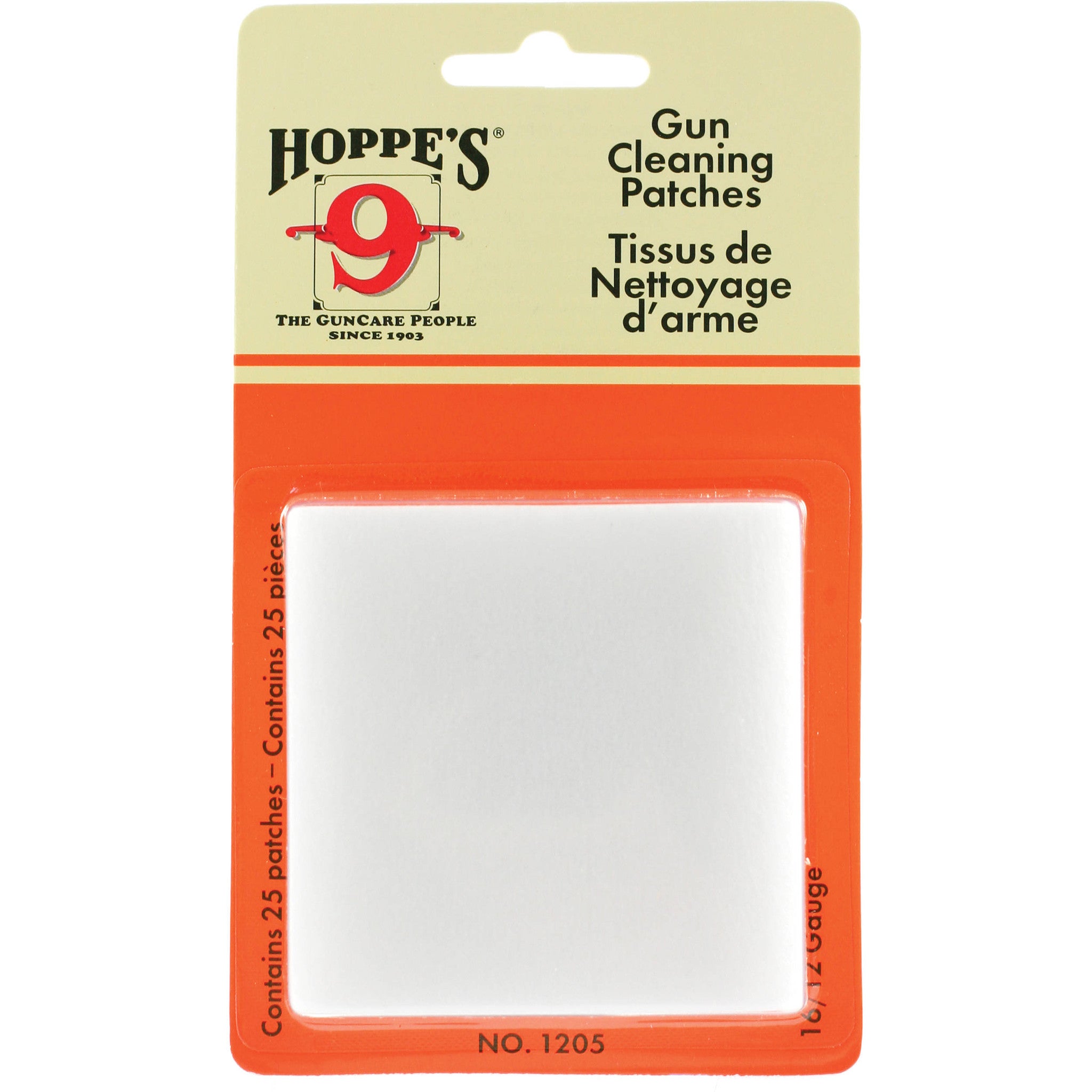 Hopes gun cleaning patch-High Falls Outfitters