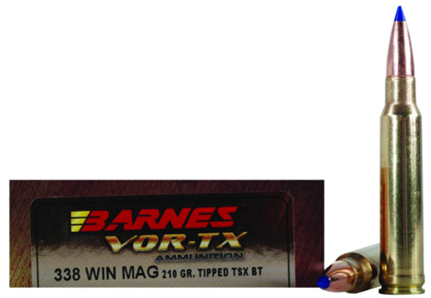 Barnes Bullets .338 Win 210 TTSX BT, 20rds
