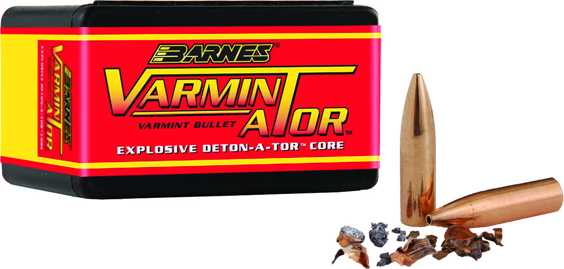 Barnes Bullets Varminator .20 Caliber .204 32 GR Flat Base Hollow Point, 100 ct