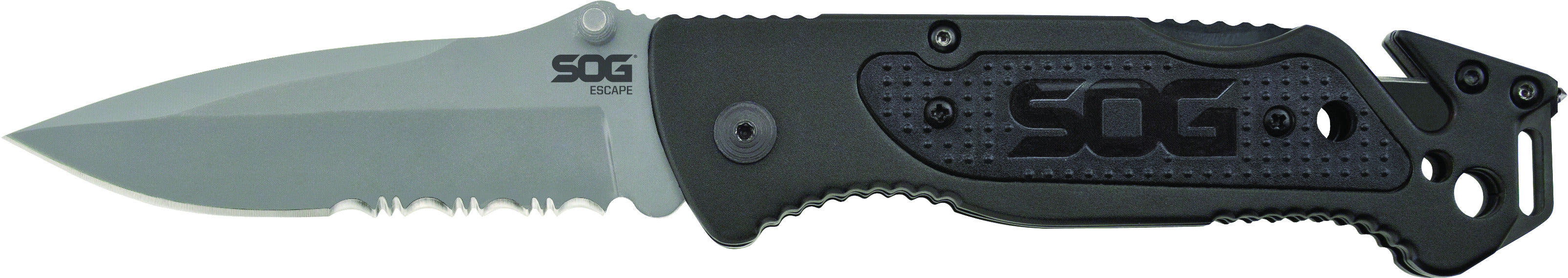 SOG Escape Folding Knife-Bead Blasted Folding Knife - 3.4"