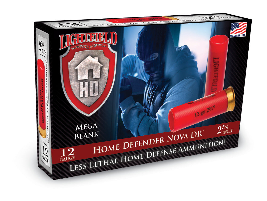 Lightfield 12Ga Nova Mega Blank Wildlife Control Ammo, 2 3/4″ – 5Rds