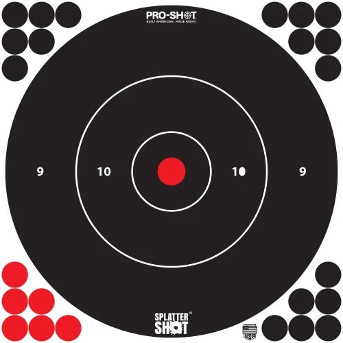 Pro-Shot SplatterShot 12" White Target 5 Pack
