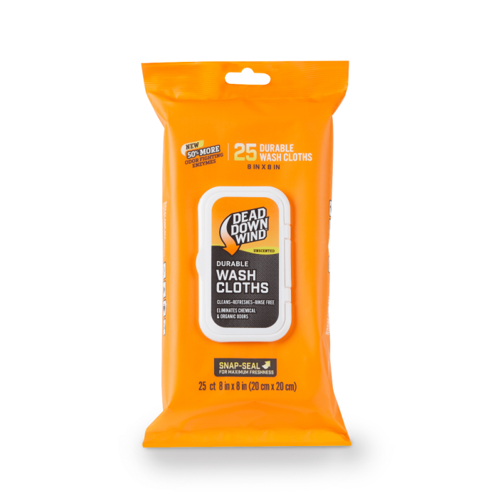 Dead Down Wind Field Wash Cloths – 25 Count
