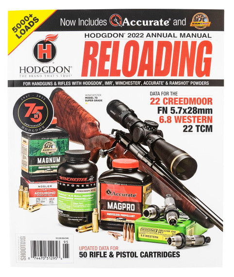 Hodgdon 2022 Annual Manual product package image