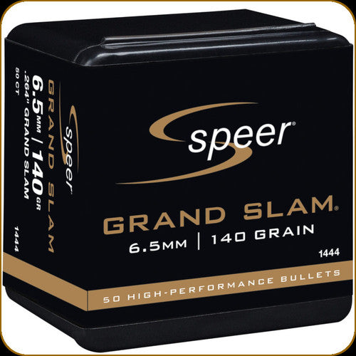 Speer Grand Slam .264 140 grain rifle bullets, 50 count