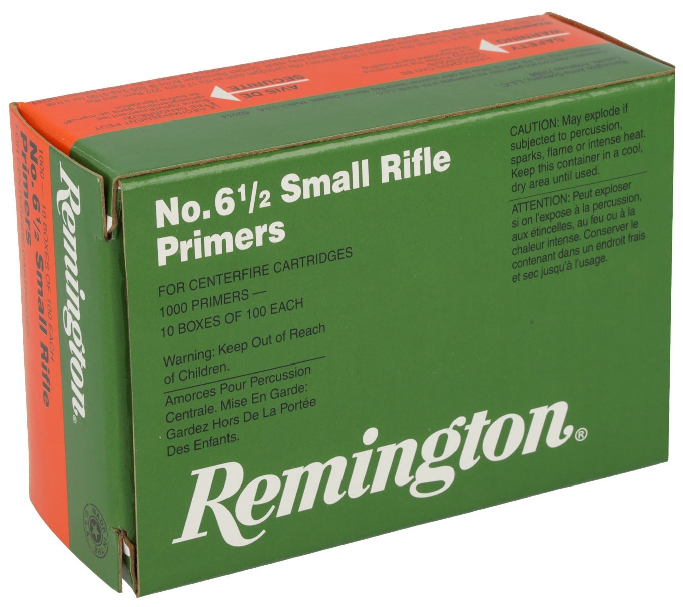 Remington X22606 Centerfire Primers 6-1/2 Sm Rifle Primers