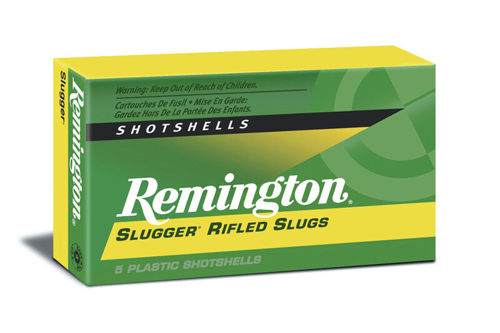 Remington 20300 Slugger Rifled Slugs 12 GA, 2-3/4 in, 1oz, 1560