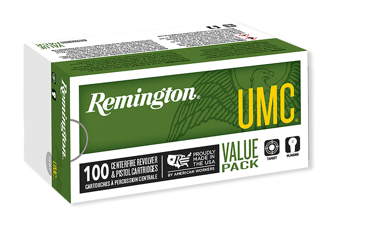 Remington .40 S&W UMC Handgun FMJ, 180gr, 100ct
