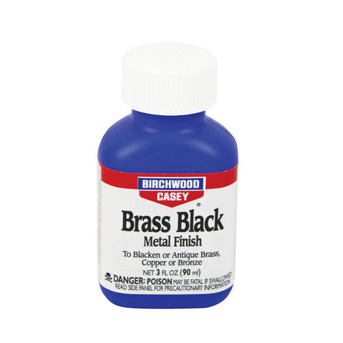 Birchwood Casey Brass Black Metal Finish – 3 oz