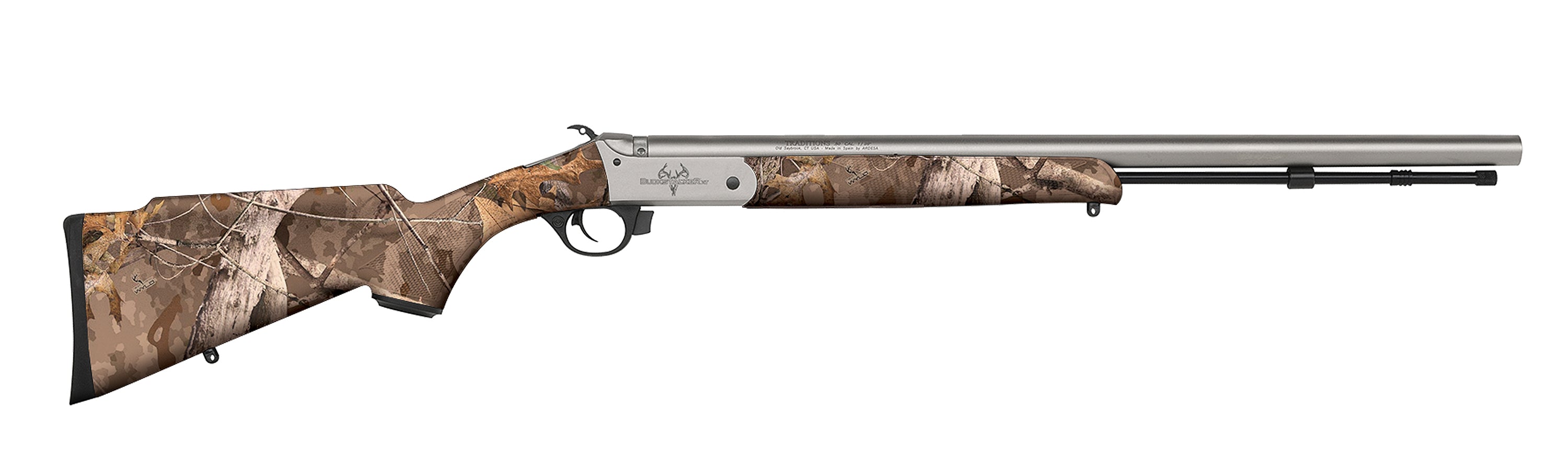 Traditions R721108432 Buckstalker Muzzle Loader, .50 Cal, 24 SS
