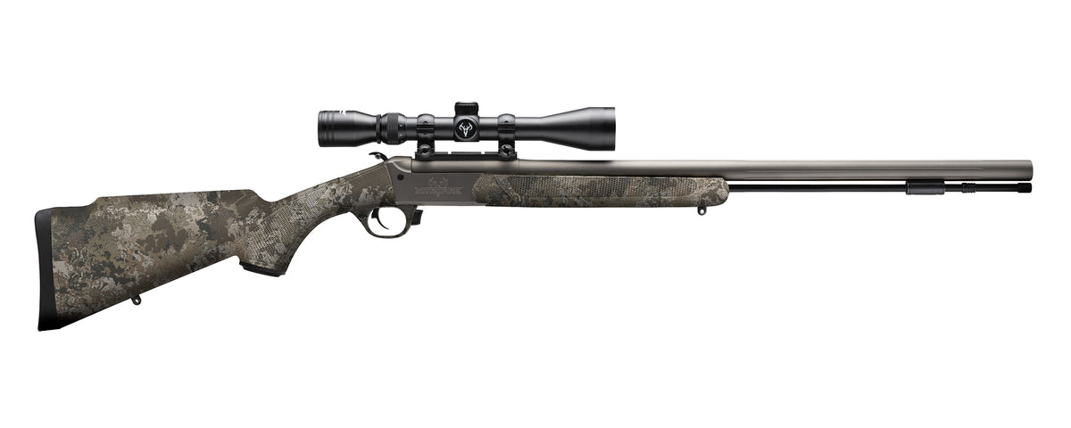Traditions NitroFire VAPR Twist Muzzleloader, .50 Cal., 26 BBL, Veil Alpine/Cerakote, 3-9x40mm