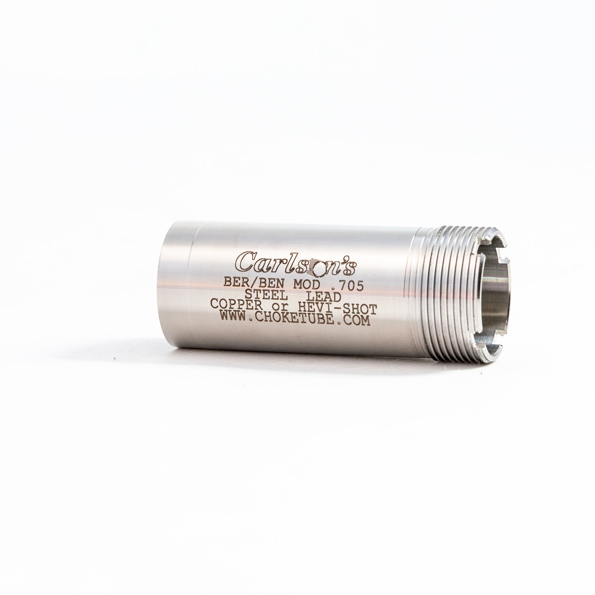 Carlson's Choke Tubes Replacement 12 Gauge Modified Flush 174 Stainless Steel