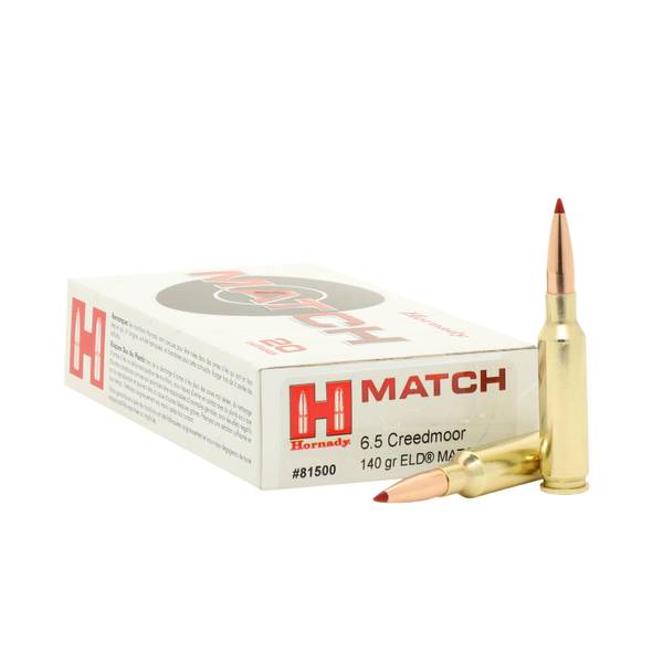 Hornady 6.5 CREEDMOOR 140GR ELD MATCH AMMO