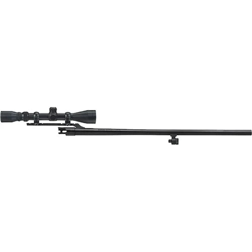 Mossberg 535 Slug Barrel 12 Gauge 24" Rifled / Scope Mount With Scope Blue