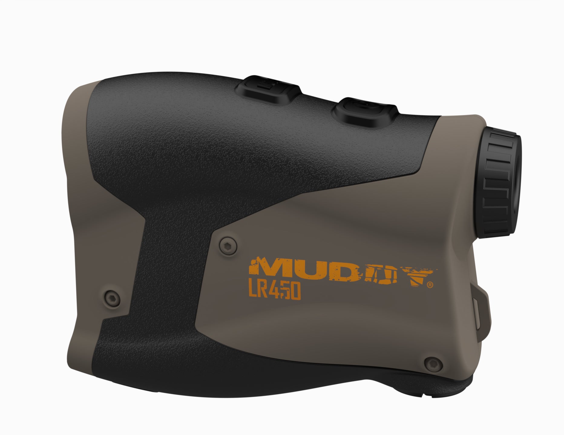 Muddy MUDLR450 Laser Range Finder 450 Yards 7x magnification Beige and Black