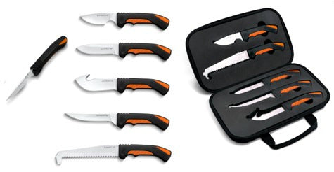 Cold Steel CS-FX-FLDKIT Fixed Blade Hunting Kit, 5 Knives w/ Carrying Case Included