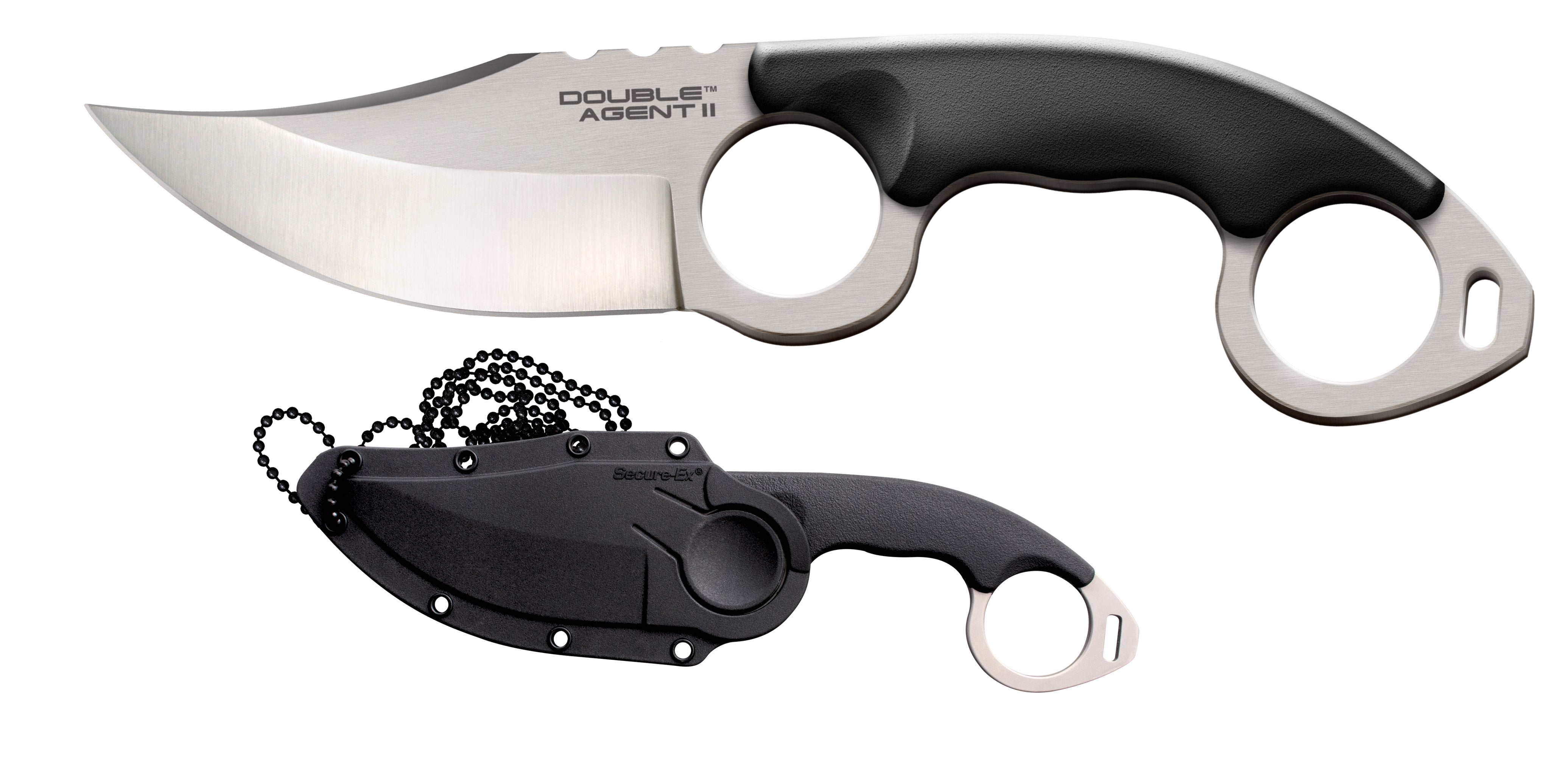 Cold Steel Double Agent II Fixed Blade Knife