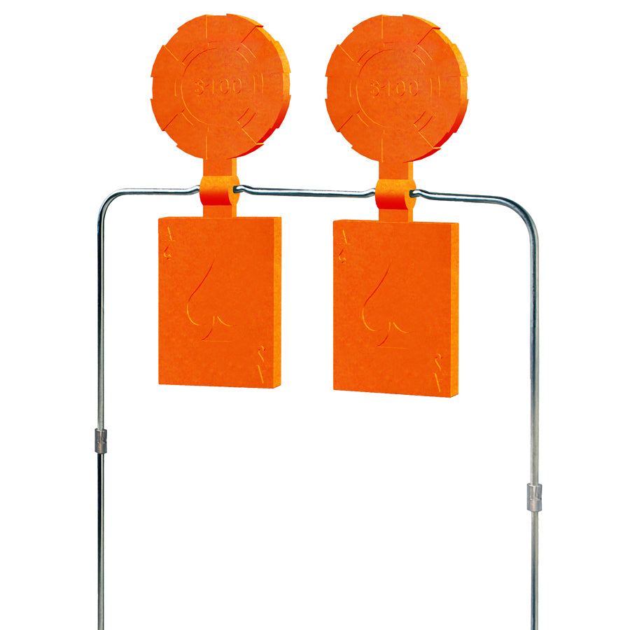 Do-All MSD5 4" Targets, 2 Pairs of Stacked Spinning Targets
