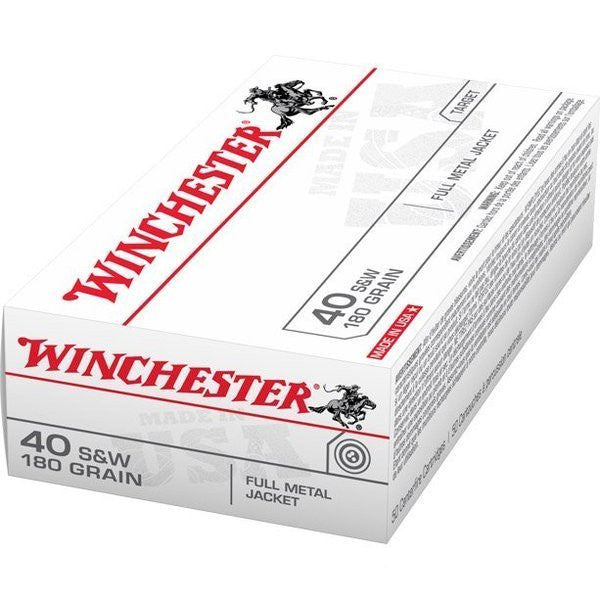 WINCHESTER 40 S&W 180 GR- 50 PACK