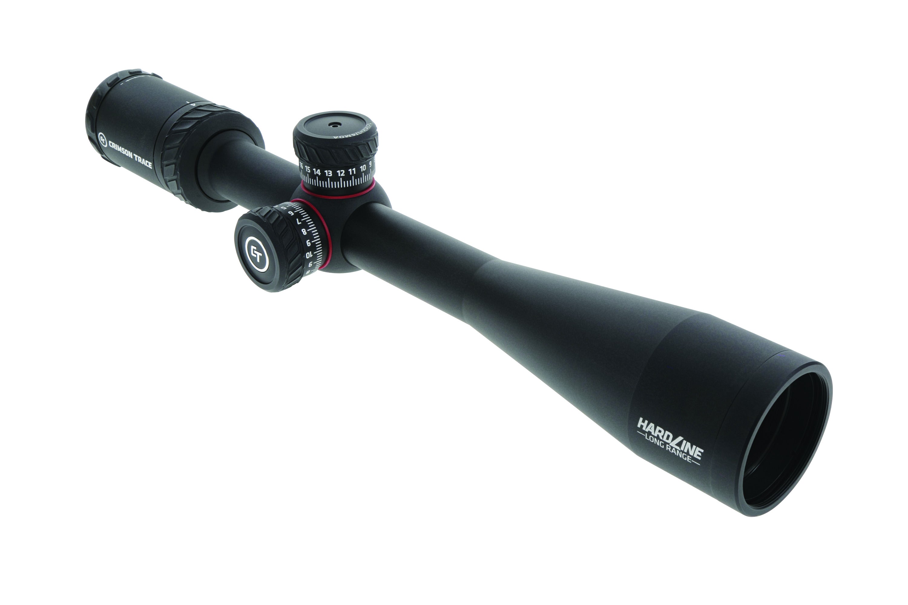 Crimson Trace Hardline Rifle Scope 4-12x40mm 1in Tube 2nd Focal Plane Long Range Reticle Matte Black 01-01270
