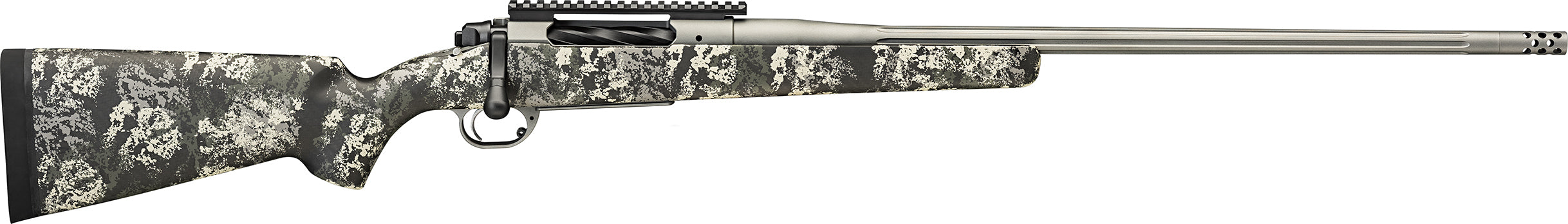 Springfield BAB9247Y 2020 Boundary Rifle , 7Mm, 24Inch Steel Barrel, Ag Sportsman, C.Fiber, 3Rnd Internal, Rogue Camo, 3 Rnd