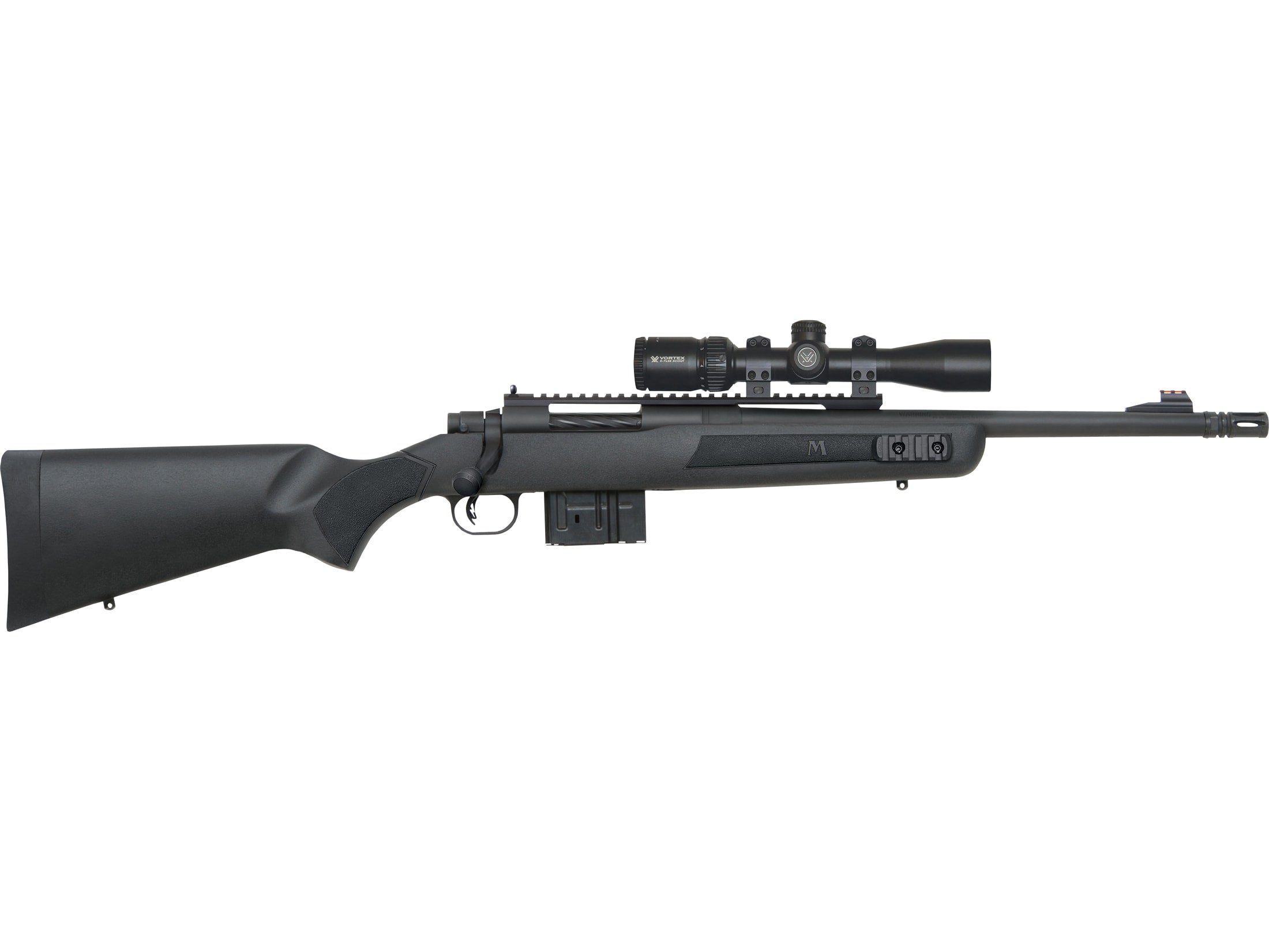 Mossberg MVP Scout 7.62 With Scope 16.25" Barrel Matte Blue / Black Stock
