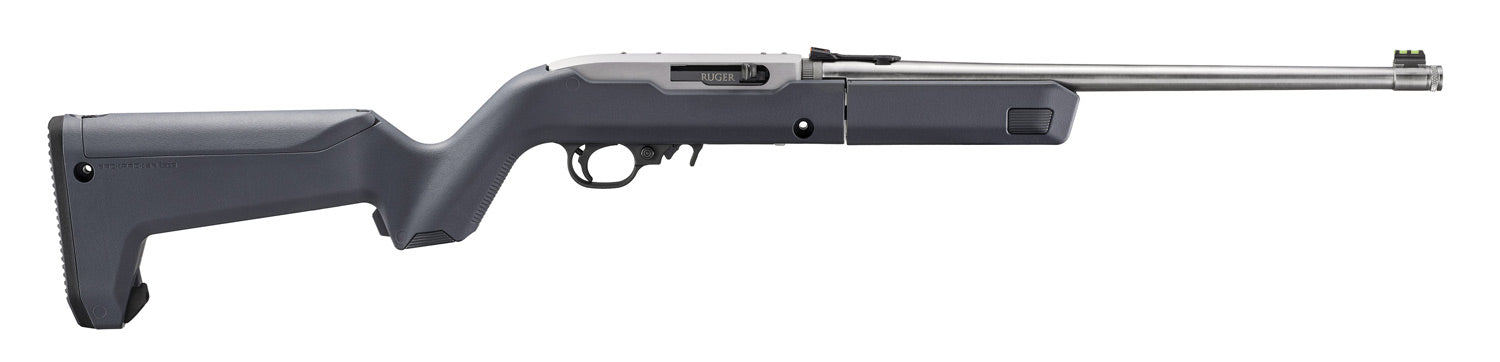 Ruger 10/22 Takedown 22 LR Stealth Gray Magpul Hunter X-22 Backpacker 16.40" Rifle