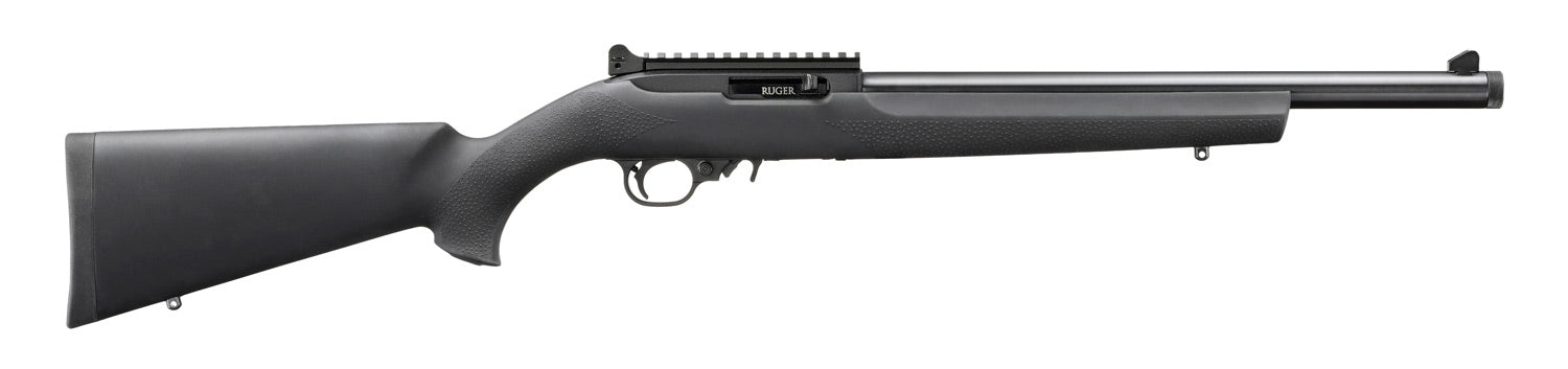 Ruger 10/22 22 LR Black Hogue OverMolded 16.12" Rifle