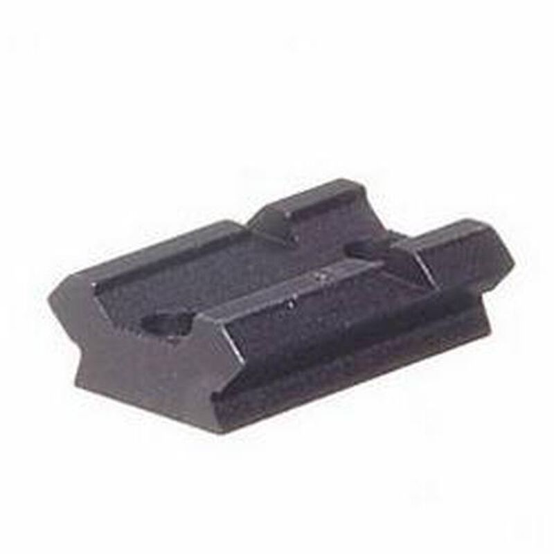 Weaver No. 61M Base Modern Muzzleloader, Savage, and Others Standard Detachable Top-Mount Base Rear Black