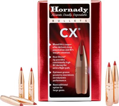 Hornady .224 DIA 50GR CX (1-12" RECOMMENDED TWIST)