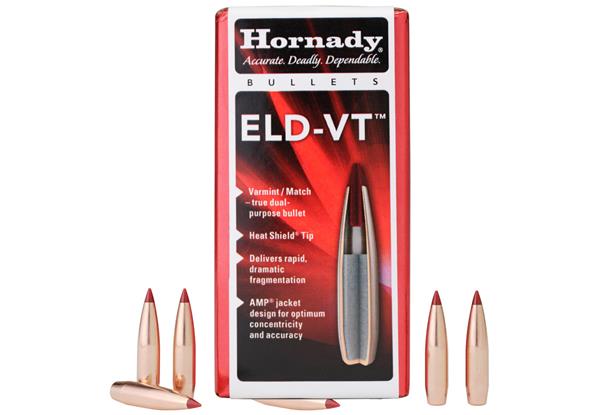 Hornady .224 DIA 22 CAL 62GR ELD-VT (1-8")
