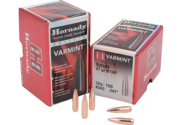 Hornady .243 DIA 87GR BTHP