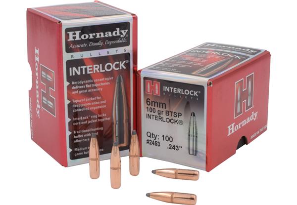 Hornady .243 DIA 100GR BT SPITZER
