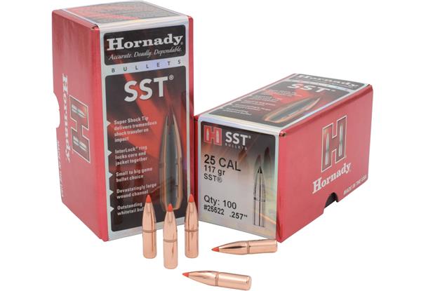 Hornady .257 DIA 117GR SST