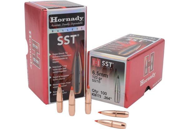 Hornady .264 DIA 123GR SST